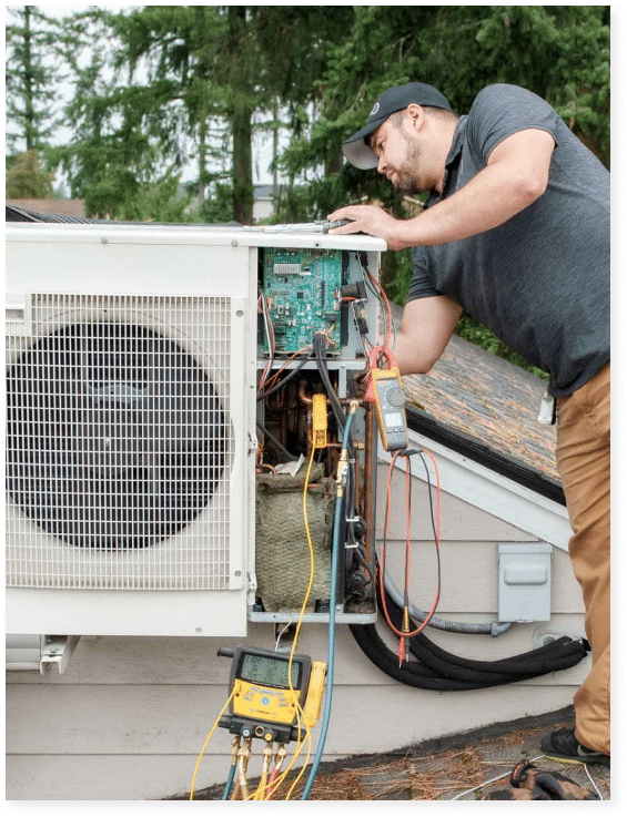 AC on the side of home in PDX, OR
